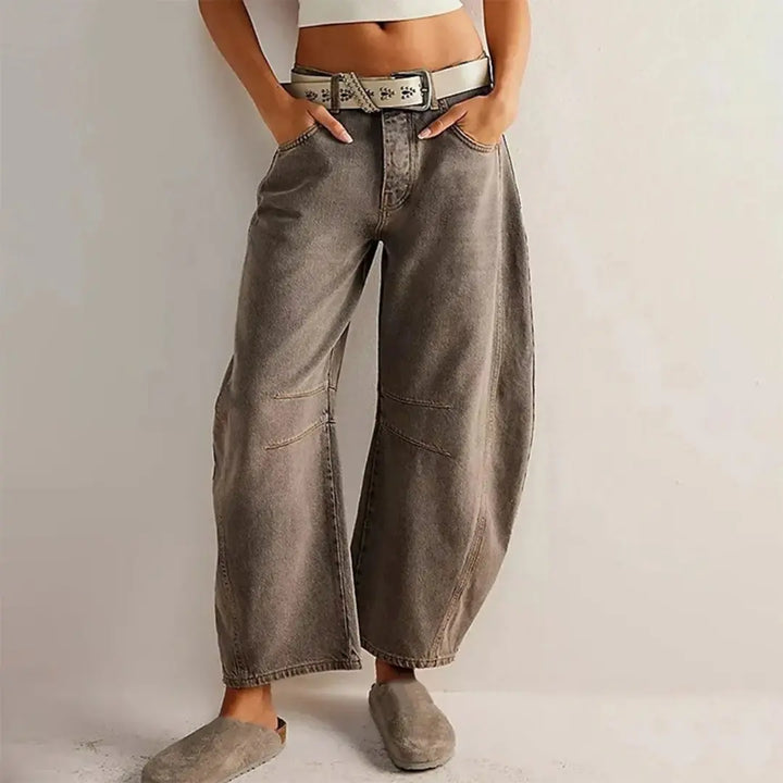 Weit geschnittene Jeans mit mühelosem Stil für Damen Mivona