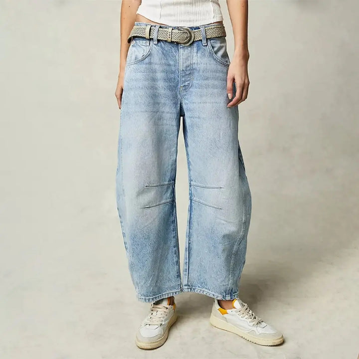 Weit geschnittene Jeans mit mühelosem Stil für Damen Mivona