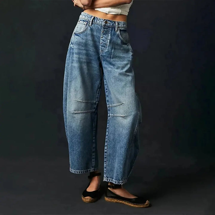 Weit geschnittene Jeans mit mühelosem Stil für Damen Mivona
