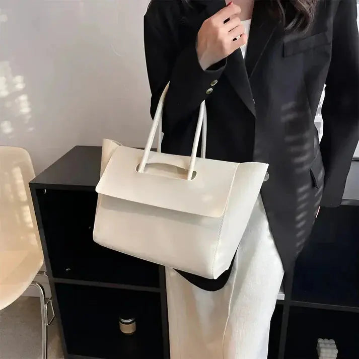 Klassische Lederschultertasche Für Damen Mivona
