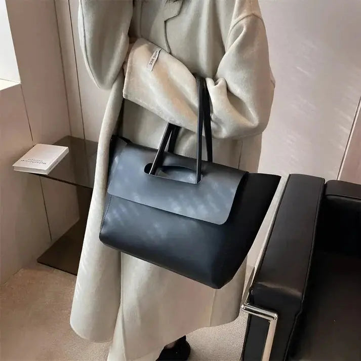 Klassische Lederschultertasche Für Damen Mivona