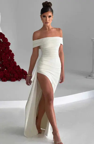 Mühelos elegantes Maxikleid mit verfeinerter Raffinesse für Damen Mivona