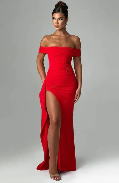 Mühelos elegantes Maxikleid mit verfeinerter Raffinesse für Damen Mivona