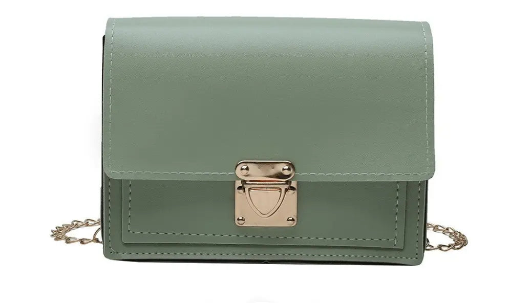 Kleine Quadratische Schultertasche mit Kette für Frauen Mivona