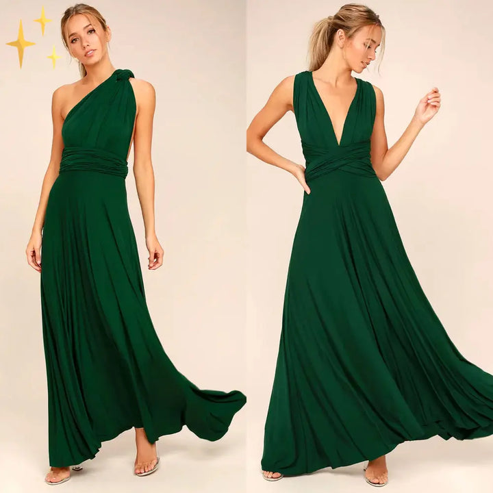Schickes Wickelkleid aus leichtem Stoff für den Sommer Für Frauen Mivona