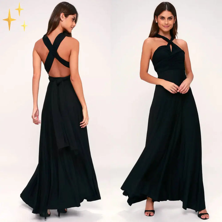Schickes Wickelkleid aus leichtem Stoff für den Sommer Für Frauen Mivona