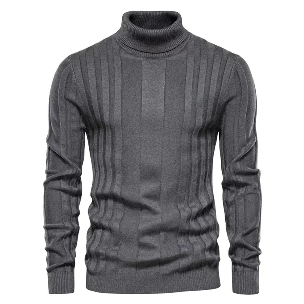Klassischer Rollkragenpullover für Herren Mivona