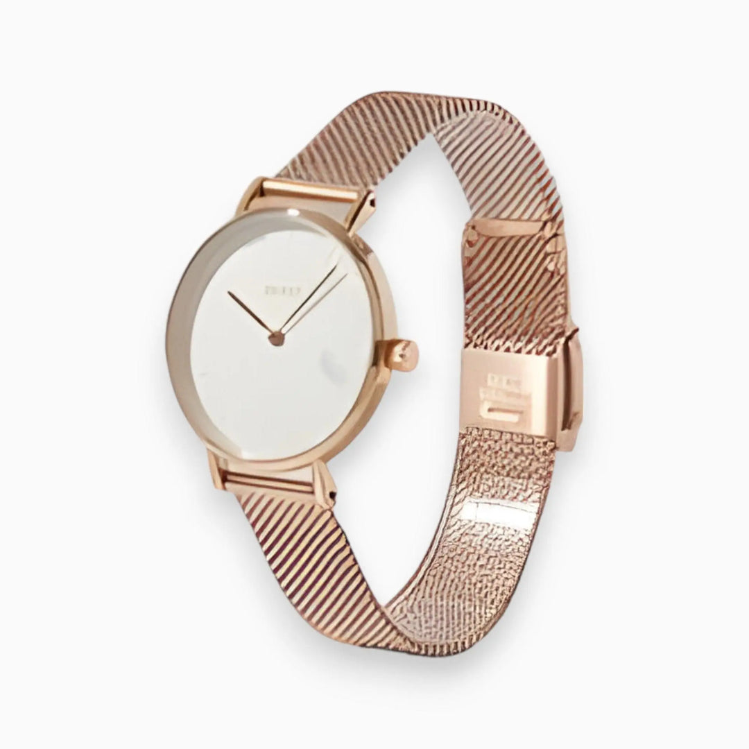 Premium Polierte Edelstahl-Uhr Für Frauen Mivona