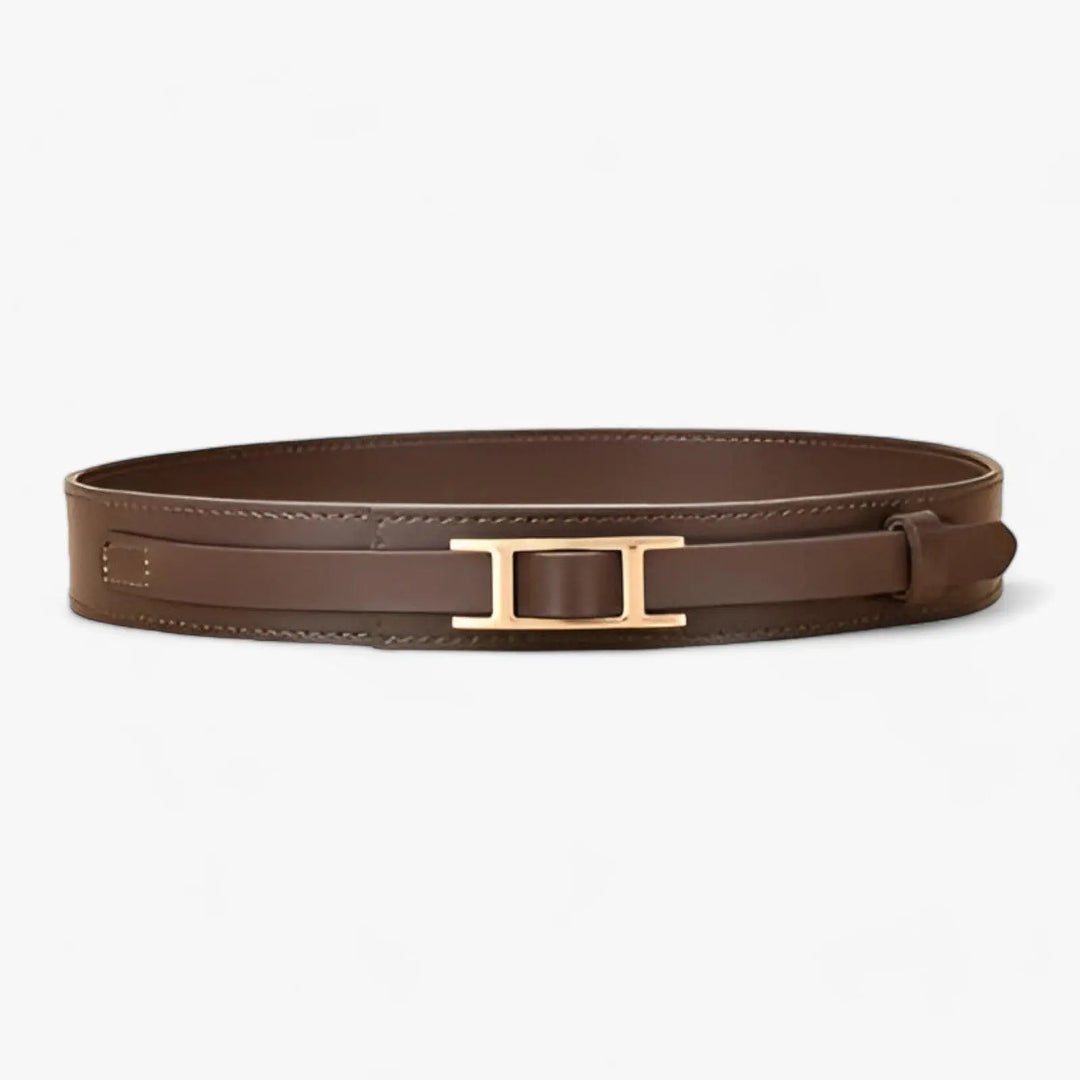 Gotischer Ledergürtel Luxuriöses Accessoire Für Frauen Mivona