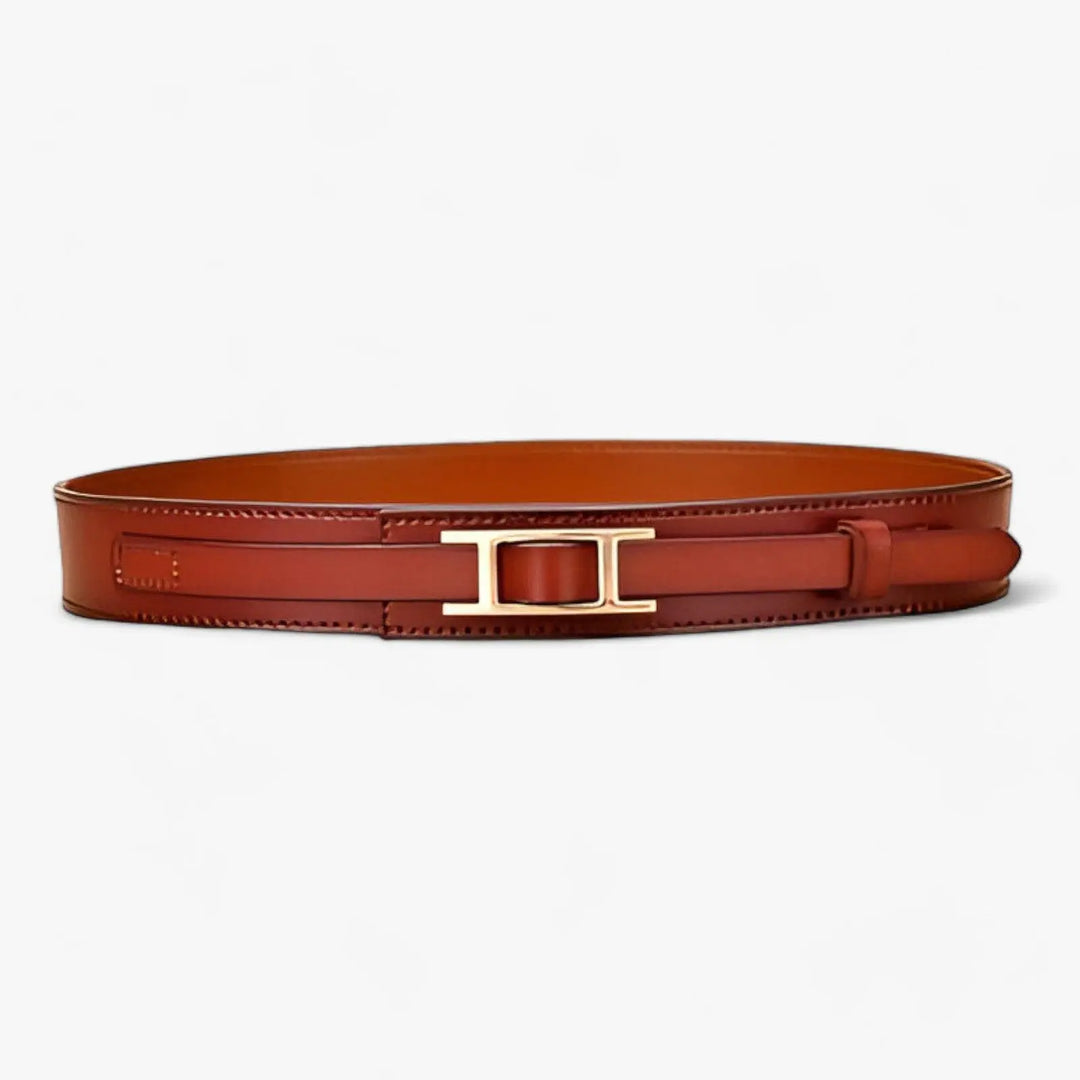 Gotischer Ledergürtel Luxuriöses Accessoire Für Frauen Mivona