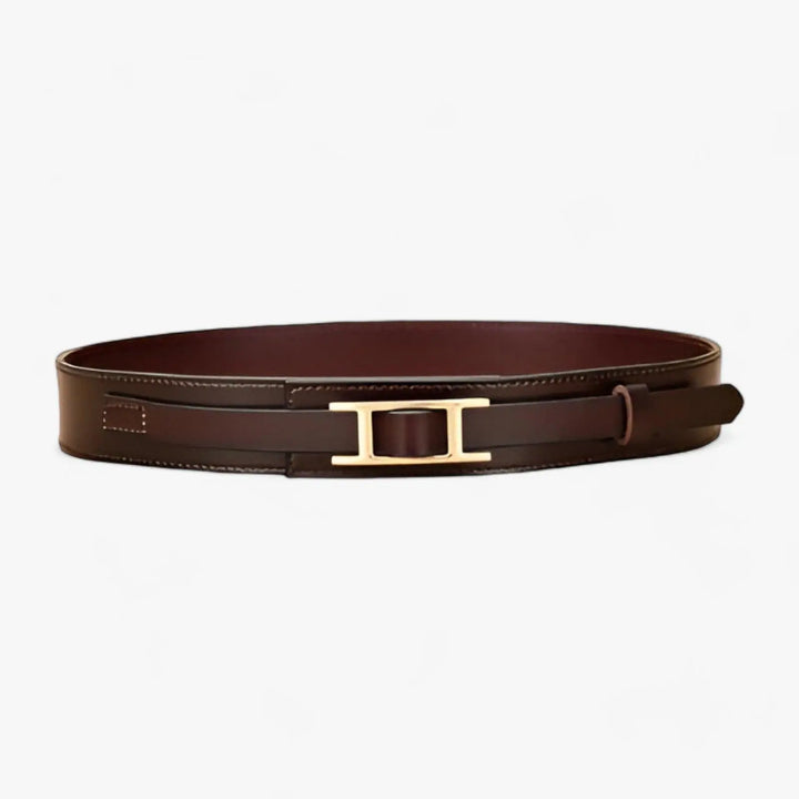 Gotischer Ledergürtel Luxuriöses Accessoire Für Frauen Mivona