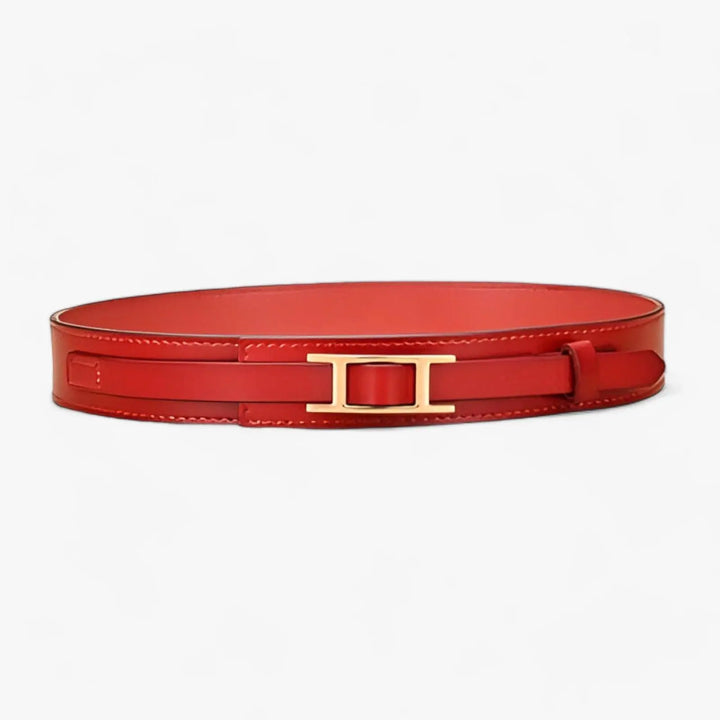 Gotischer Ledergürtel Luxuriöses Accessoire Für Frauen Mivona