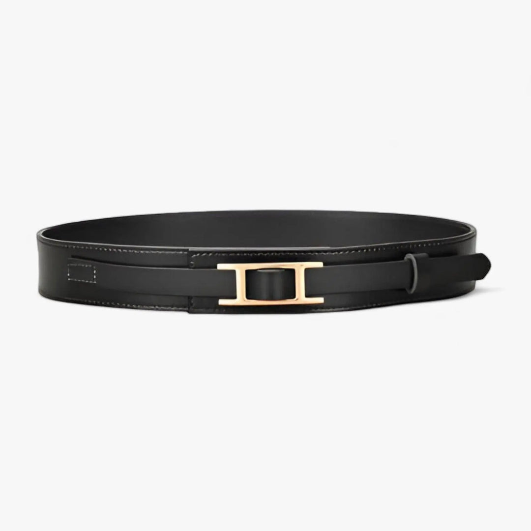 Gotischer Ledergürtel Luxuriöses Accessoire Für Frauen Mivona