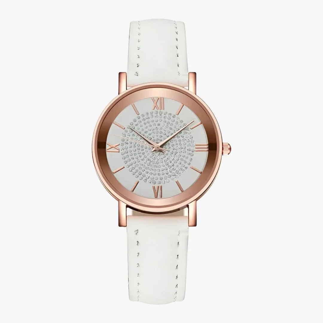 Luxuriöse Uhr mit Edelstahlarmband Für Frauen Mivona