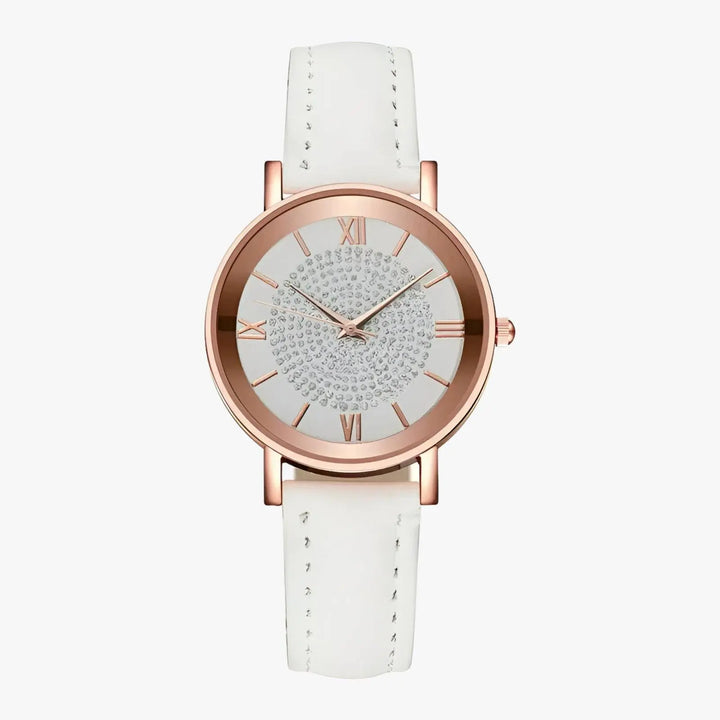 Luxuriöse Uhr mit Edelstahlarmband Für Frauen Mivona