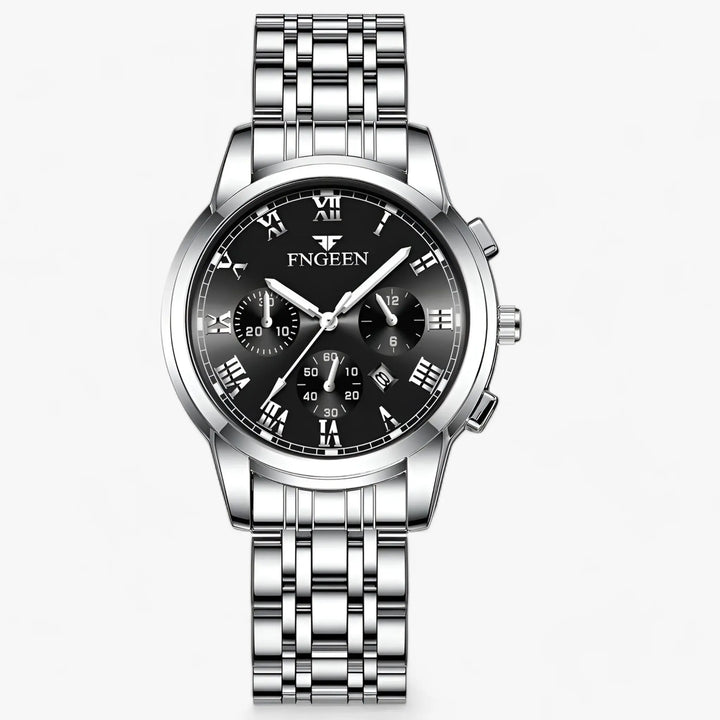 Präzise Runde Edelstahl Uhr Für Frauen Mivona