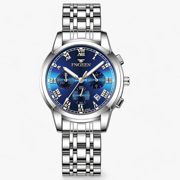 Präzise Runde Edelstahl Uhr Für Frauen Mivona