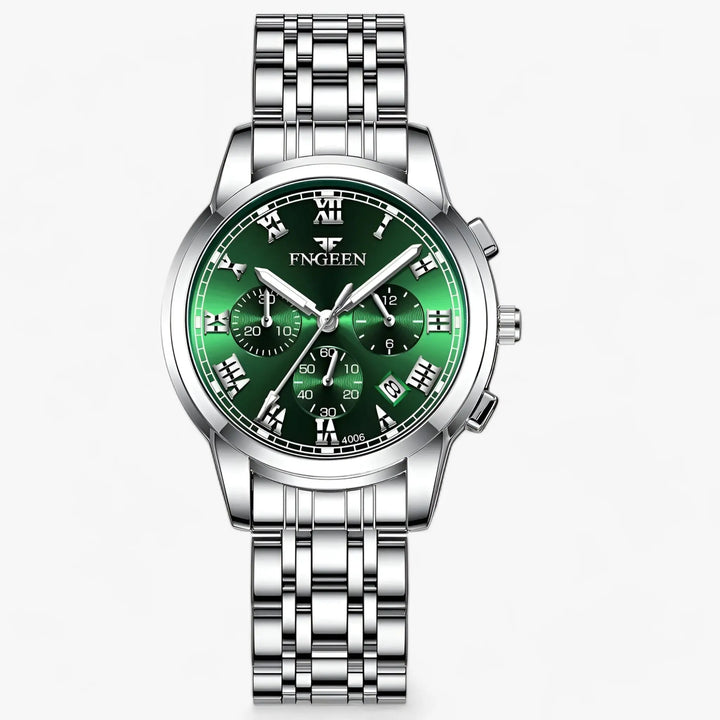 Präzise Runde Edelstahl Uhr Für Frauen Mivona
