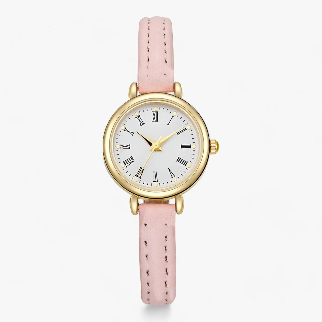 Elance Minimalistische Runde Uhr Für Damen Mivona