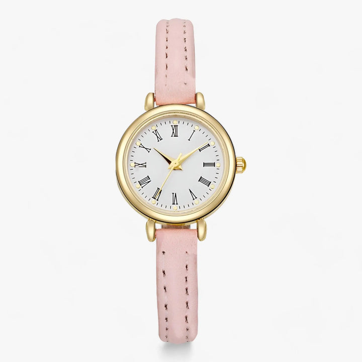 Elance Minimalistische Runde Uhr Für Damen Mivona