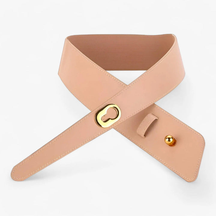 Breiter Gürtel mit eleganter Metallschnalle für Damen Mivona