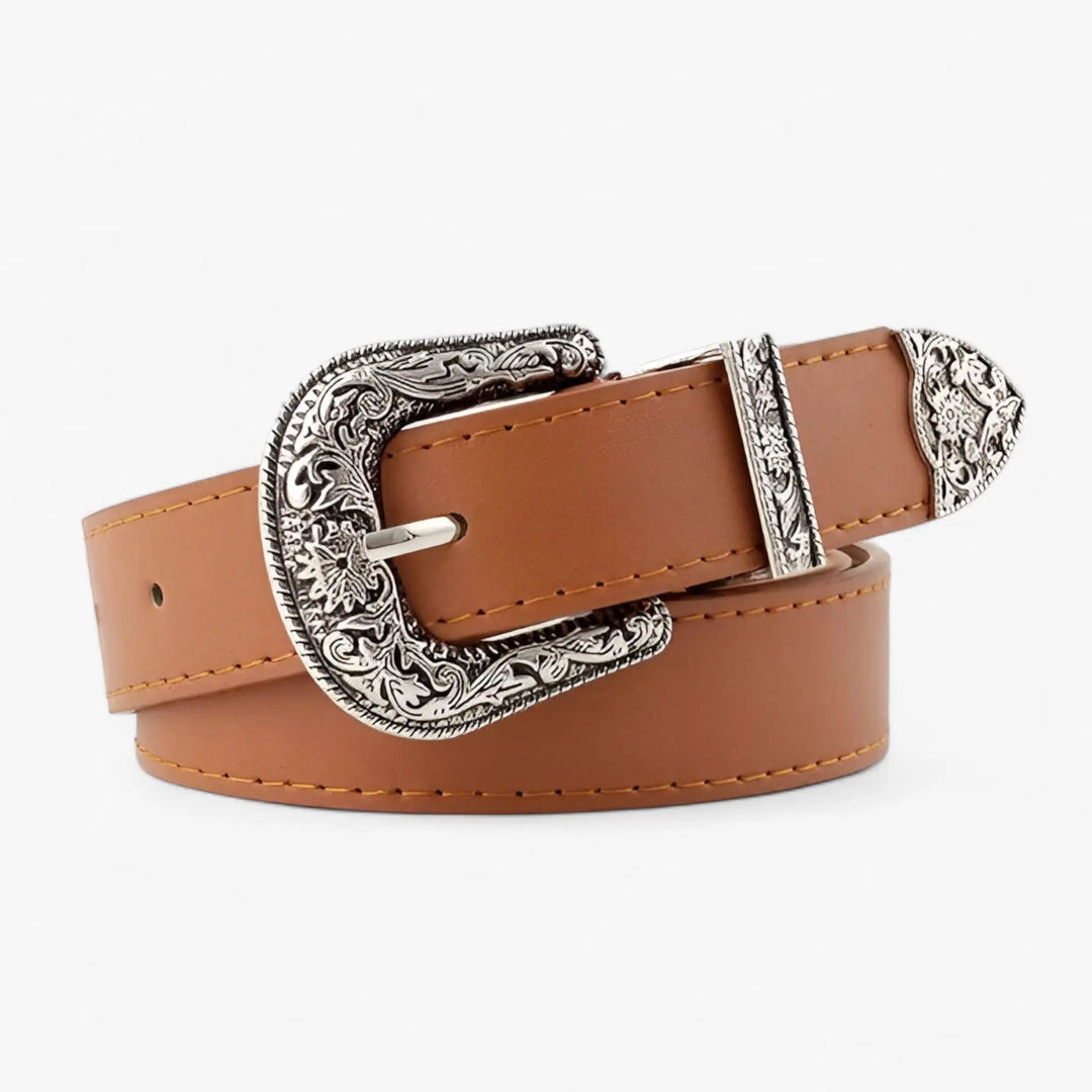 Western Ledergürtel Vintage Stil & Langlebiges Design Für Frauen Mivona