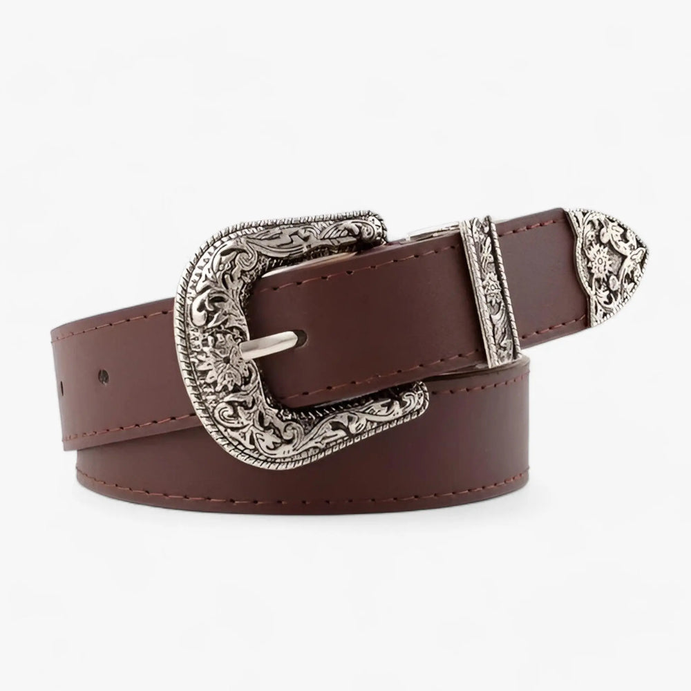 Western Ledergürtel Vintage Stil & Langlebiges Design Für Frauen Mivona