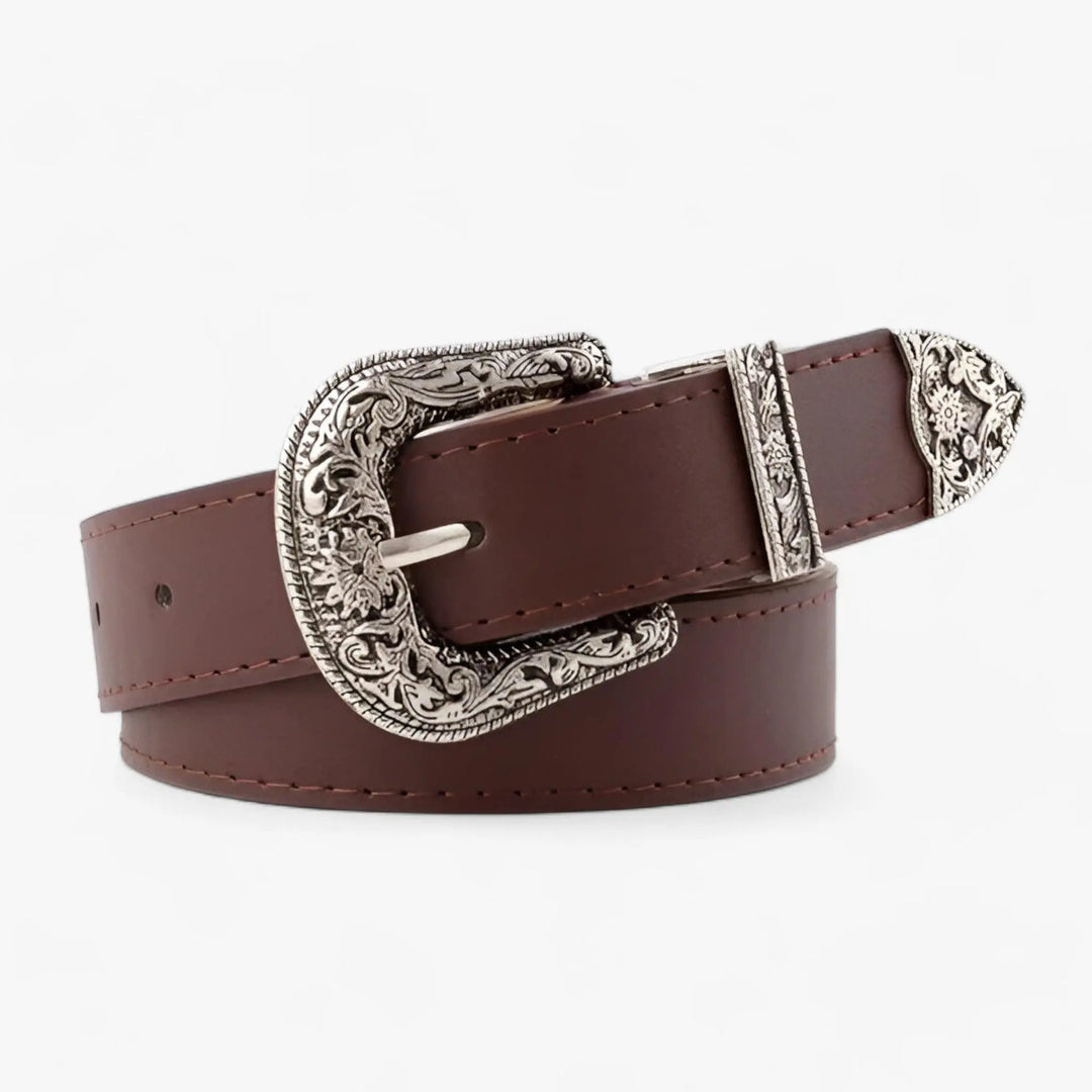 Western Ledergürtel Vintage Stil & Langlebiges Design Für Frauen Mivona