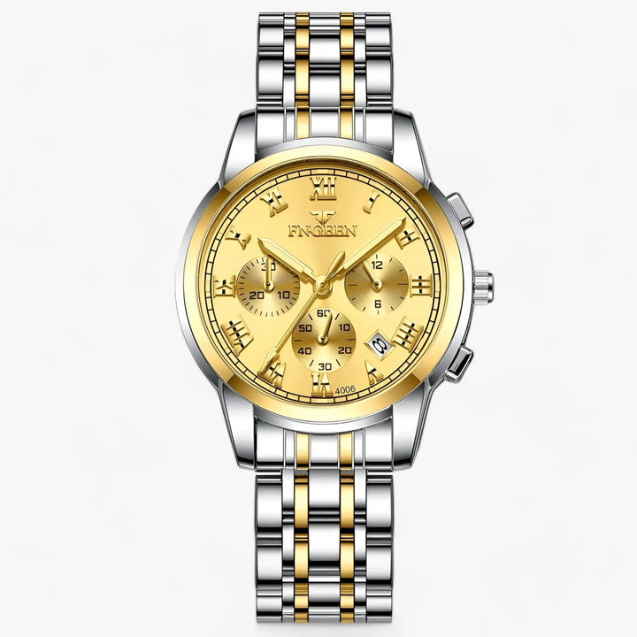 Präzise Runde Edelstahl Uhr Für Frauen Mivona