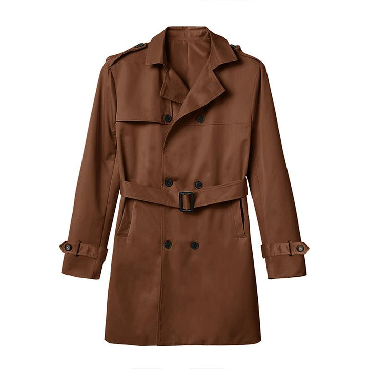 Zweireihiger Trenchcoat für Herren Mivona
