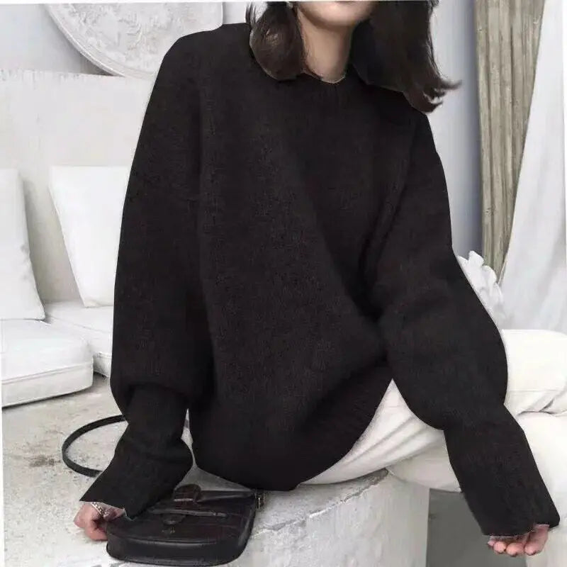 Modischer Langarm-Pullover Für Mühelosen Stil Und Komfort Für Frauen Mivona