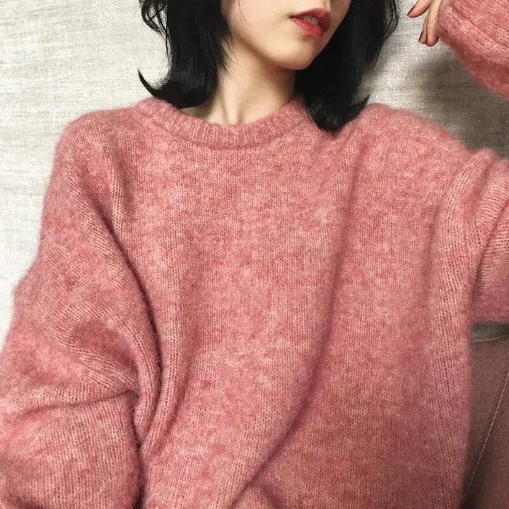 Modischer Langarm-Pullover Für Mühelosen Stil Und Komfort Für Frauen Mivona