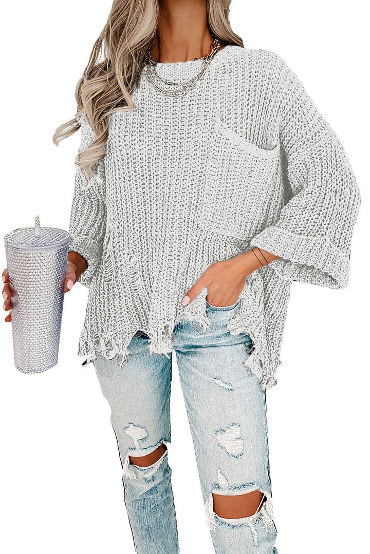 Luxuriöser Strickpullover Für Frauen Mivona