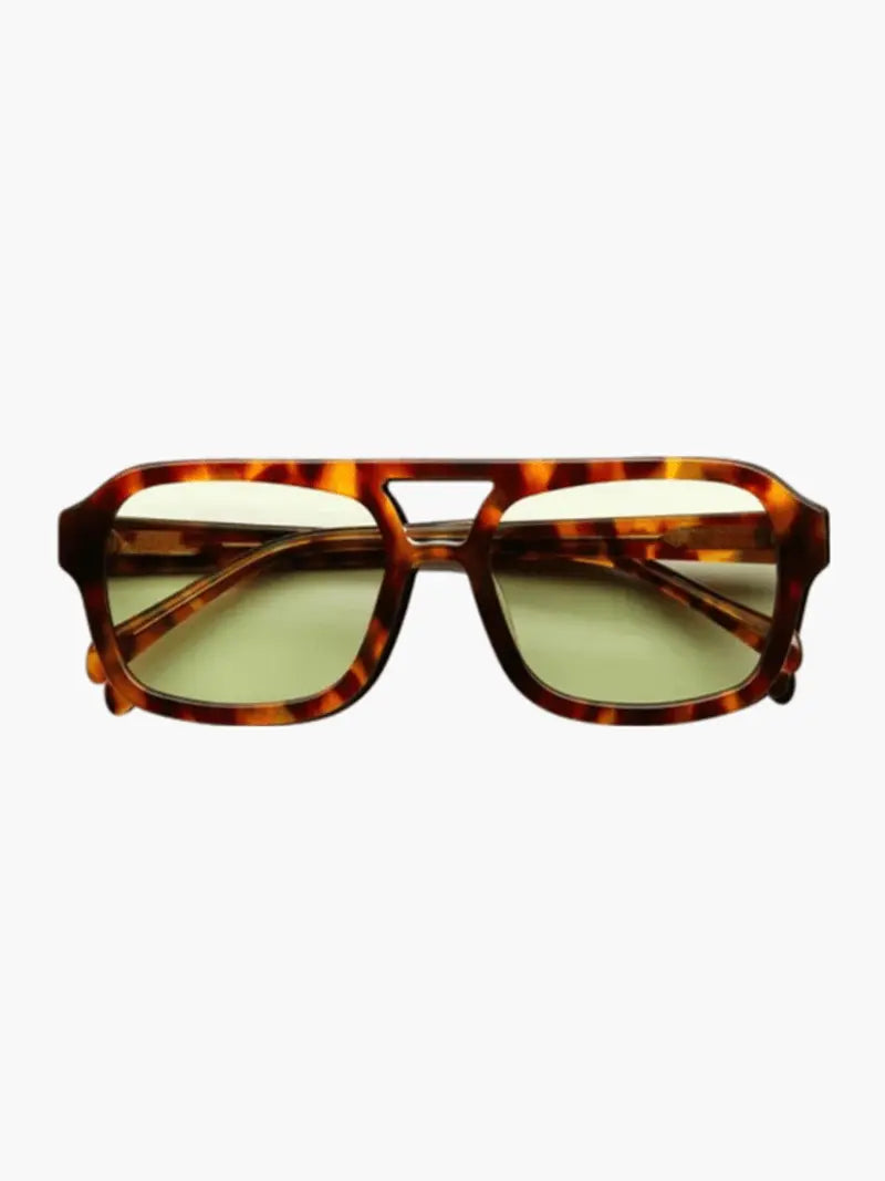 Vintage Sonnenbrille mit Goldrahmen und Farbverlaufsgläsern Für Damen Mivona