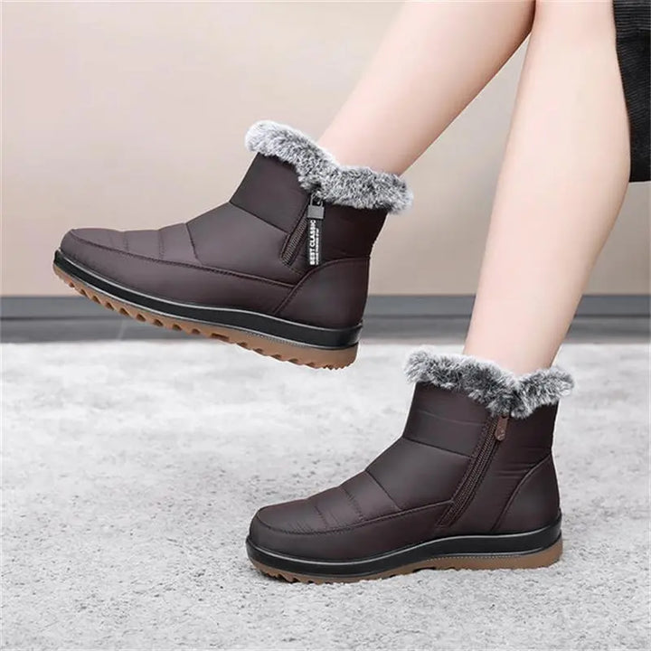 Warme Winterstiefel aus Baumwolle Für Frauen Mivona