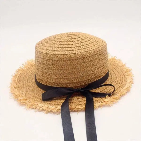 Eleganter Sonnenhut mit Schleifenakzent für Damen Mivona