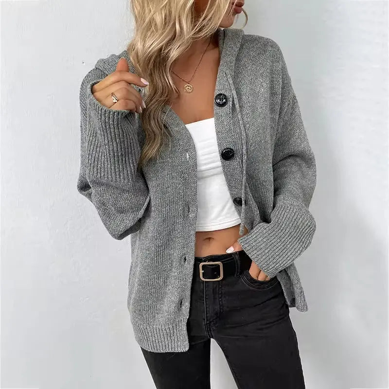 Gestrickter bequemer Pullover für Frauen Mivona