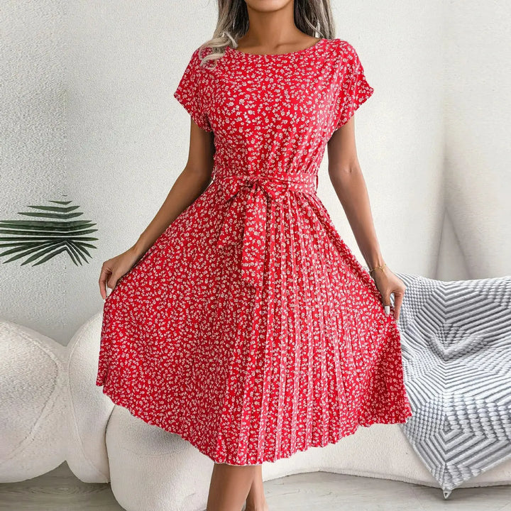 Fließendes Ärmelloses Sommerkleid Für Frauen Mivona