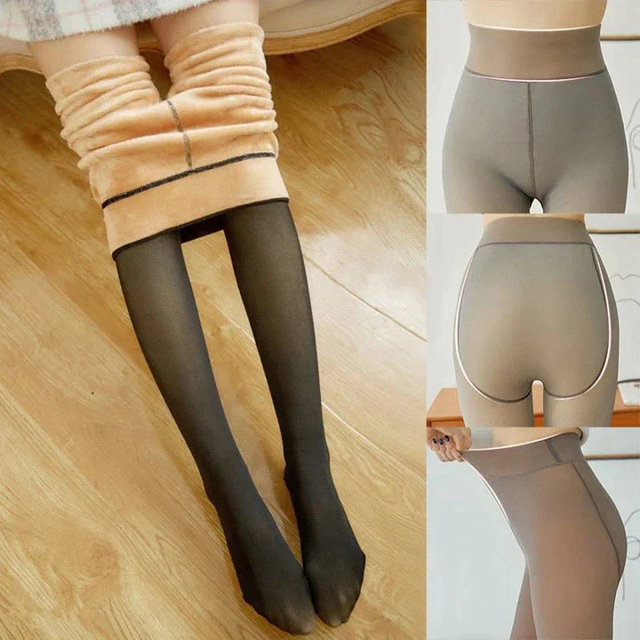 Warme Bequeme Winterleggings Mit Gemütlicher Passform Für Frauen Mivona