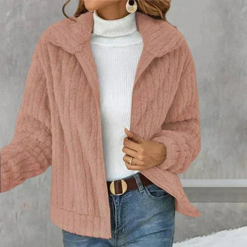 Ultraweiche Strickjacke aus bequemem Stoff für Frauen Mivona